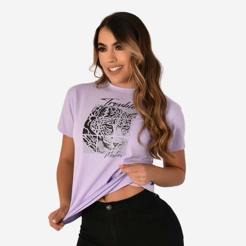 Camiseta De Dama Ref. 66008-001