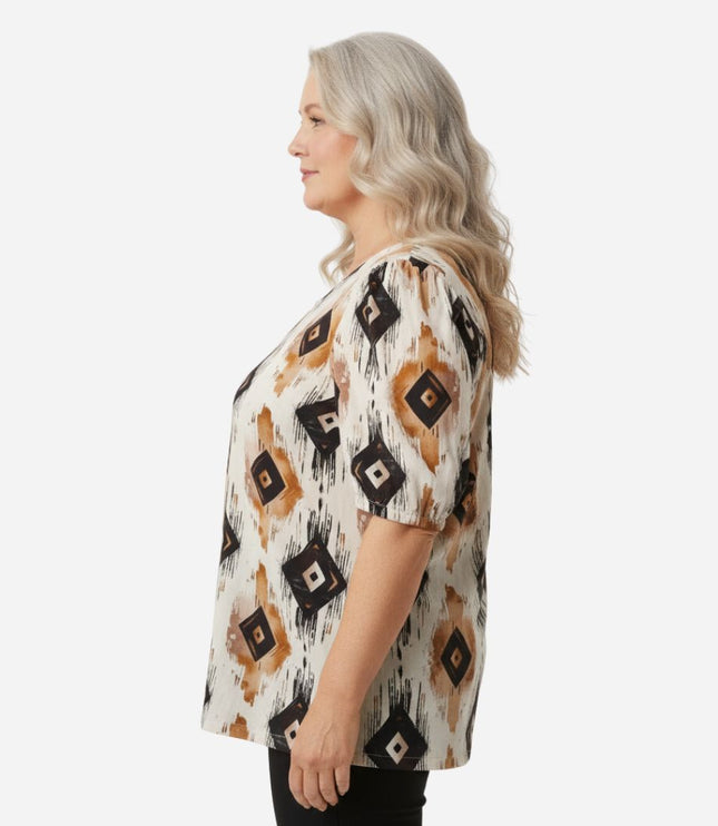 Blusa de Dama Plus Ref. 665001-M