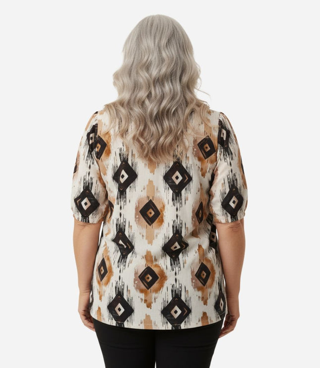 Blusa de Dama Plus Ref. 665001-M