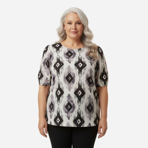 Blusa de Dama Plus Ref. 665001-M