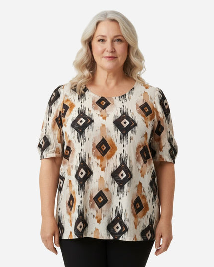 Blusa de Dama Plus Ref. 665001-M