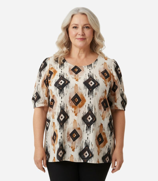 Blusa de Dama Plus Ref. 665001-M