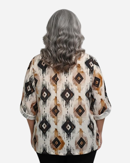 Blusa de Dama Plus Ref. 66502-001