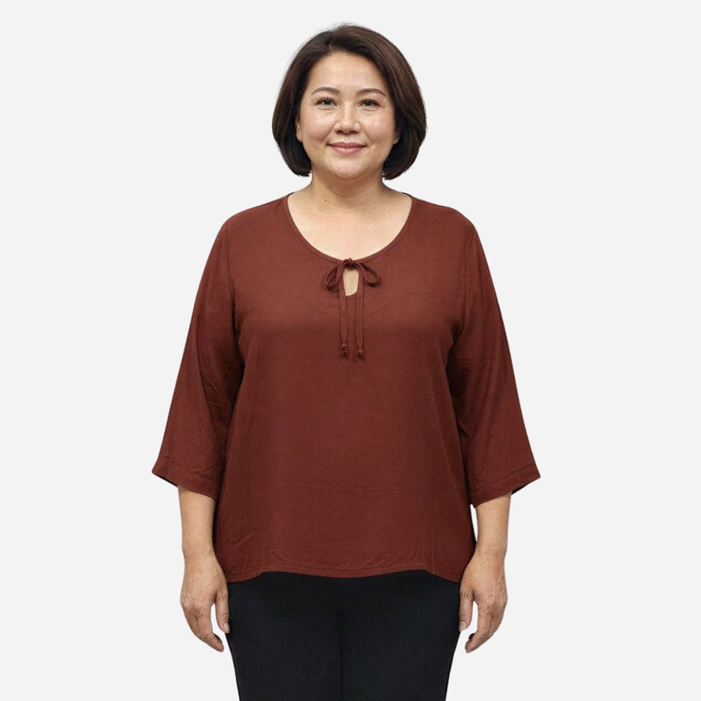 Blusa Plus de Dama Ref. 66505-M