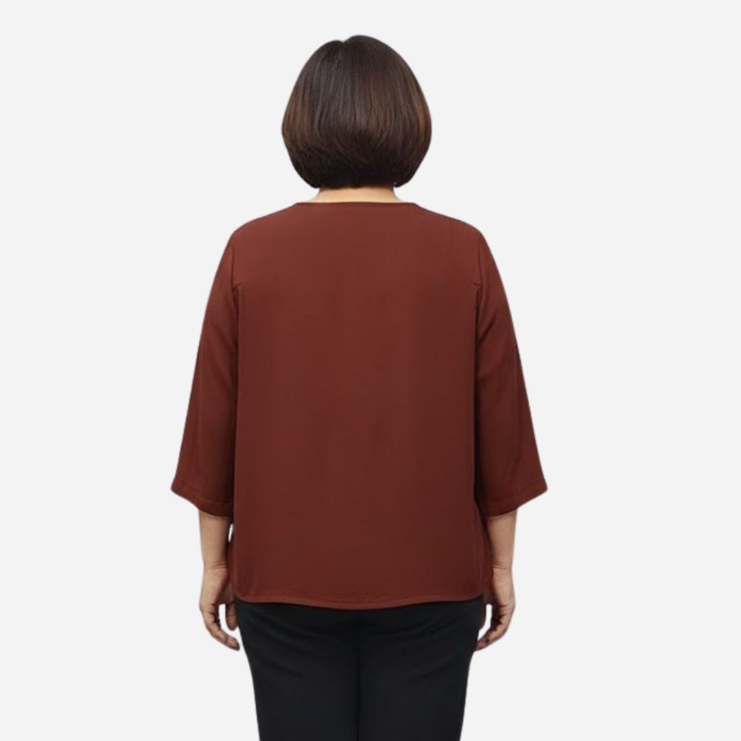 Blusa Plus de Dama Ref. 66505-M