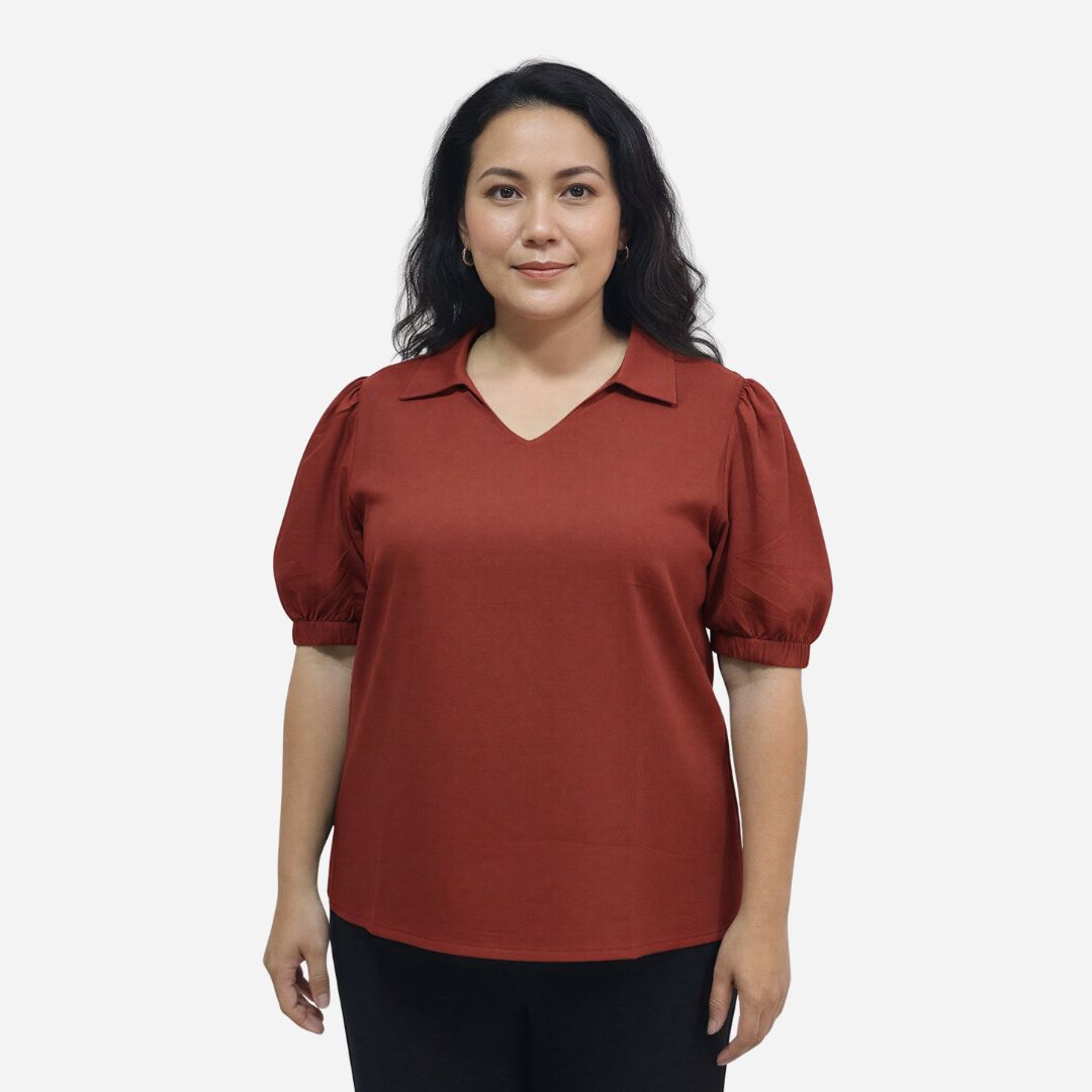 Blusa Plus de Dama Ref. 66506-M
