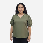 Blusa Plus de Dama Ref. 66506-M