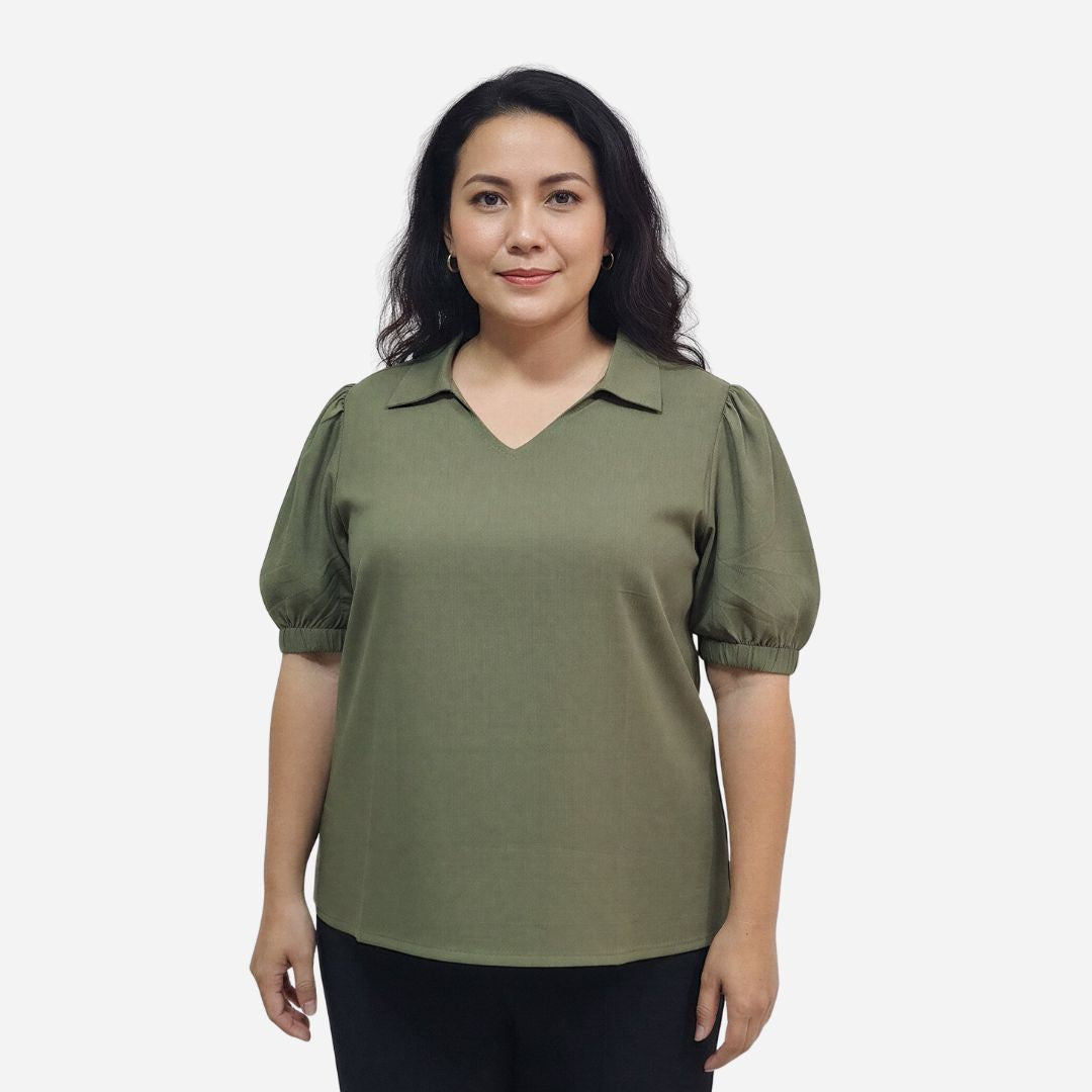 Blusa Plus de Dama Ref. 66506-M