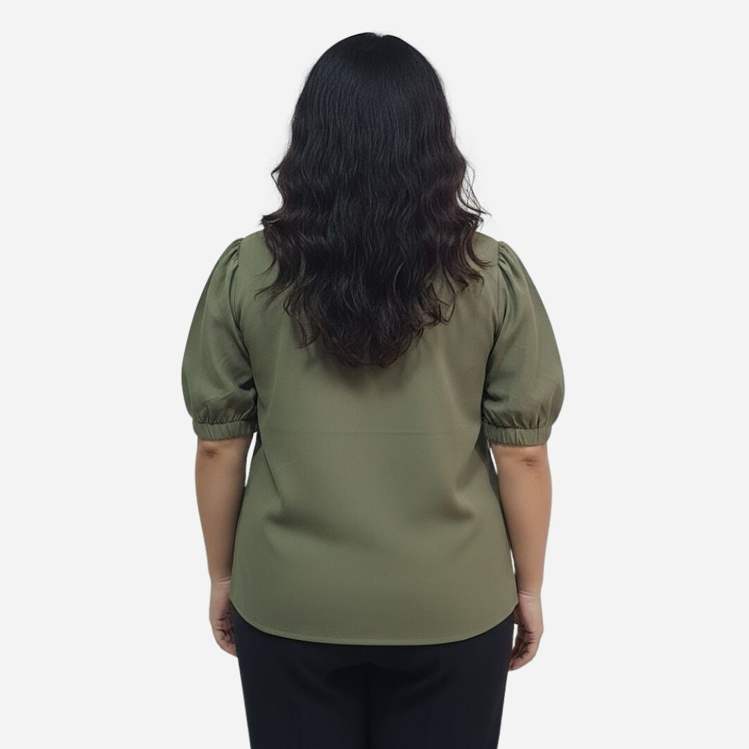 Blusa Plus de Dama Ref. 66506-M