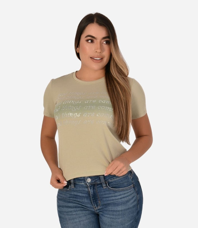 Camiseta de Dama Ref. 67054-001