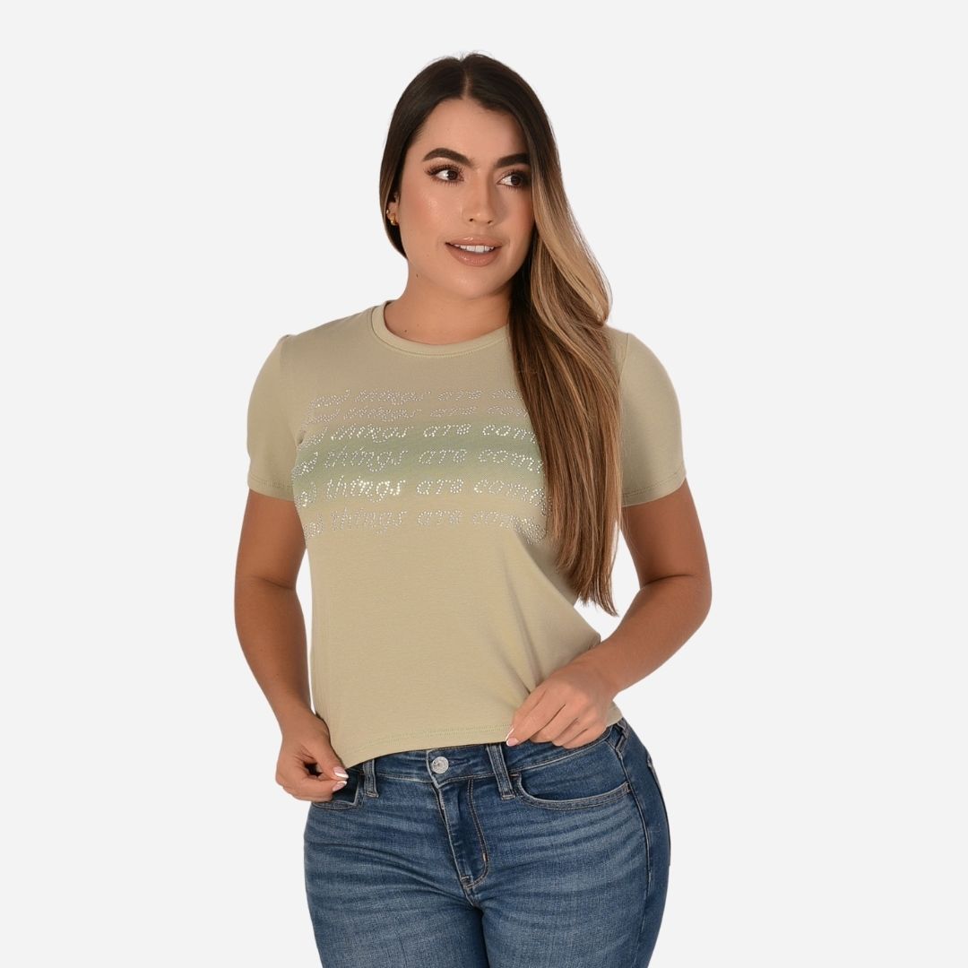 Camiseta de Dama Ref. 67054-001