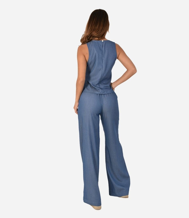 Conjunto De Dama Blusa + Pantalon Ref. 700002