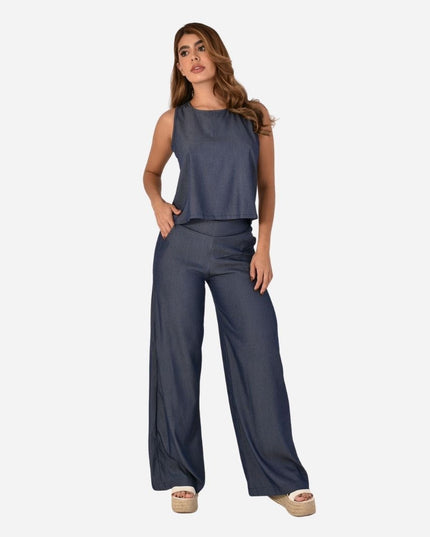 Conjunto De Dama Blusa + Pantalon Ref. 700002