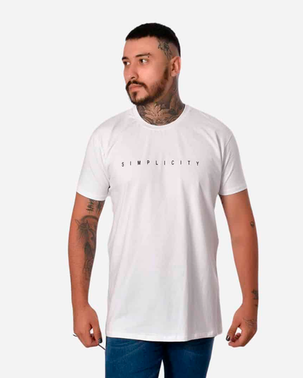 Camiseta Básica Slim Fit en Tela Fría con Estampado Ref. 70141-024