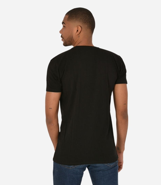 Camiseta Básica Slim Fit en Tela Fría con Estampado Ref. 70141-037