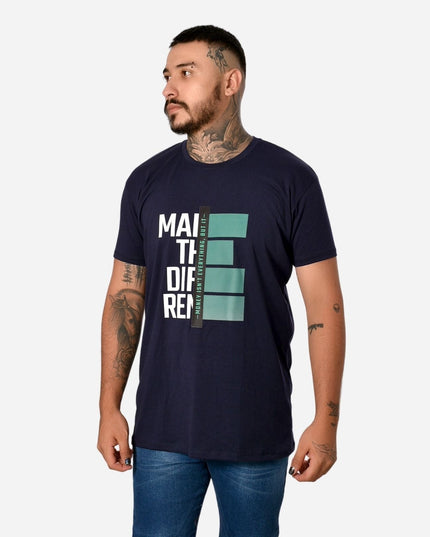 Camiseta de Hombre con Estampado Ref. 70141-048