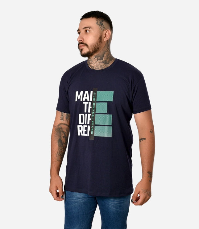 Camiseta de Hombre con Estampado Ref. 70141-048