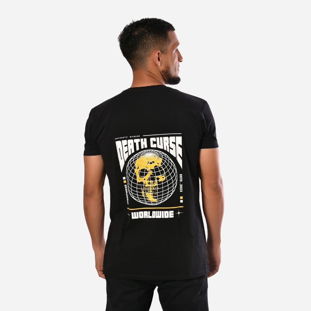 Camiseta Básica Slim Fit en Tela Fría con Estampado Ref. 70141-102
