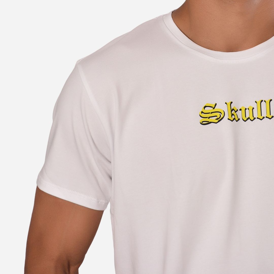 Camiseta Básica Slim Fit en Tela Fría con Estampado Ref. 70141-113