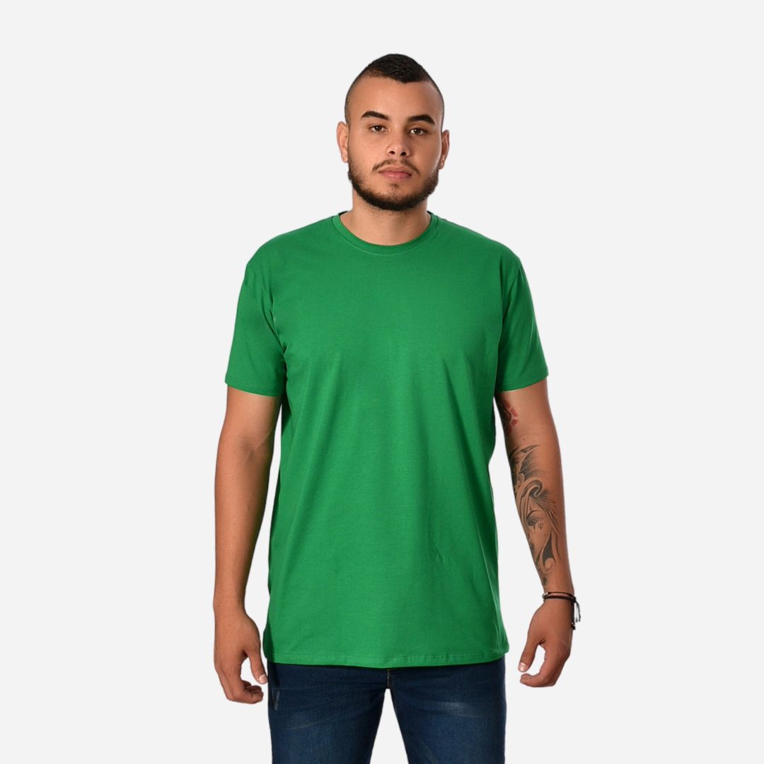 Camiseta Básica Slim Fit en Tela Fría Colores Moda Ref. 70141