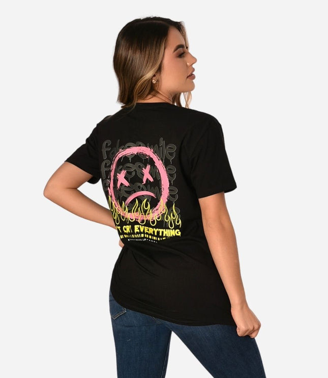 Camiseta Estampada en Tela Fria Ref. 70141-163