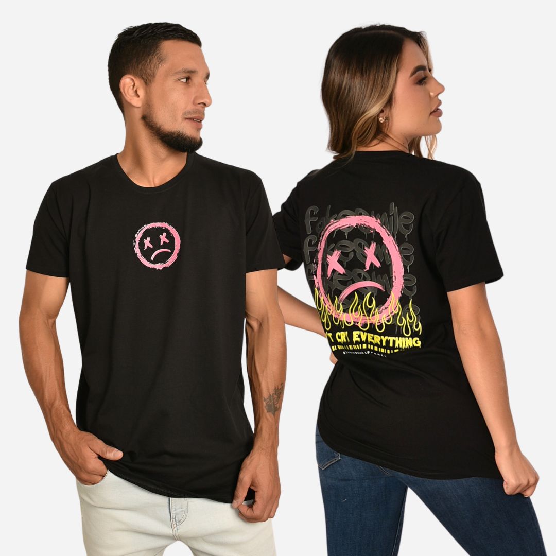 Camiseta Estampada en Tela Fria Ref. 70141-163