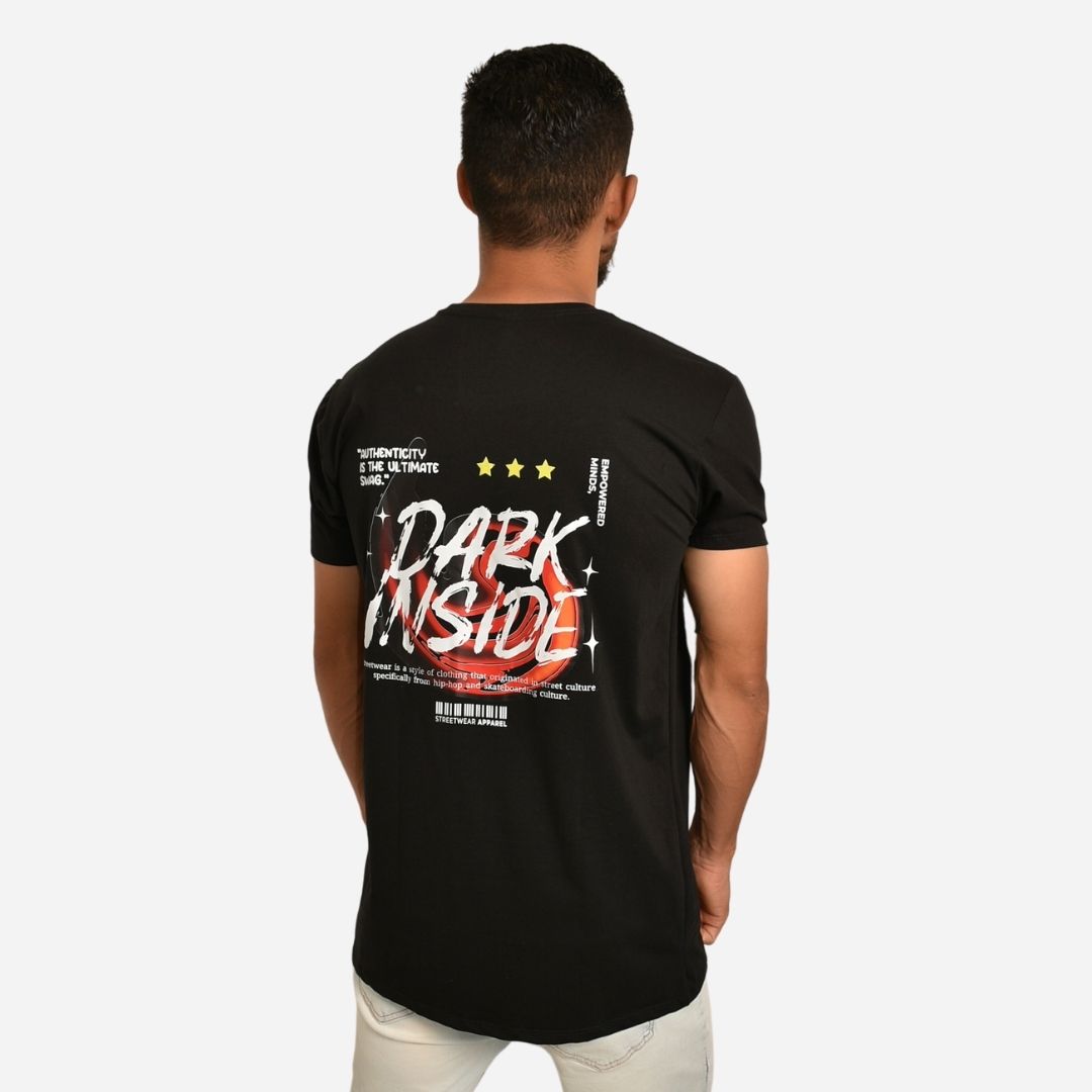 Camiseta Básica Slim Fit en Tela Fría con Estampado Ref. 70141-164
