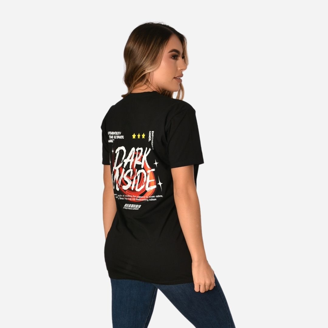 Camiseta Básica Slim Fit en Tela Fría con Estampado Ref. 70141-164