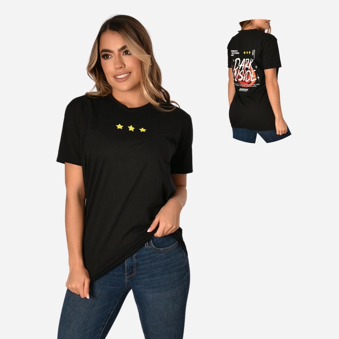 Camiseta Básica Slim Fit en Tela Fría con Estampado Ref. 70141-164