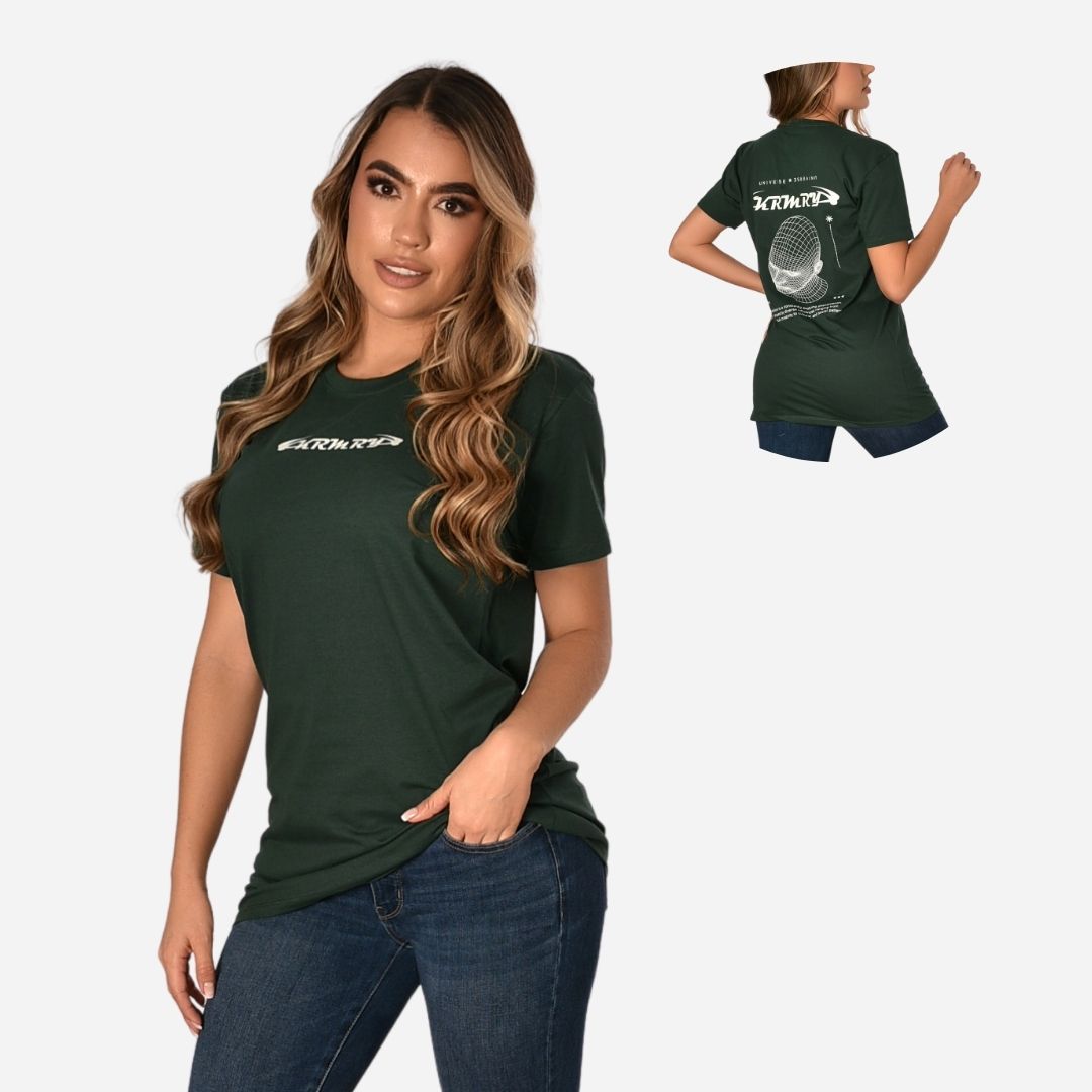 Camiseta Básica Slim Fit en Tela Fría con Estampado Ref. 70141-172