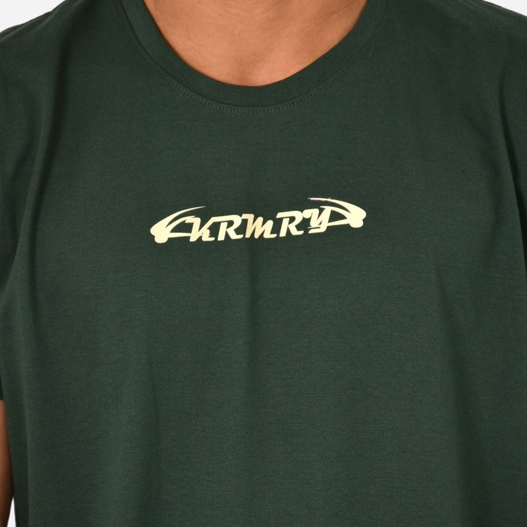 Camiseta Básica Slim Fit en Tela Fría con Estampado Ref. 70141-172
