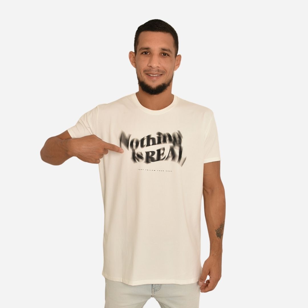 Camiseta Básica Slim Fit en Tela Fría con Estampado Ref. 70141-173