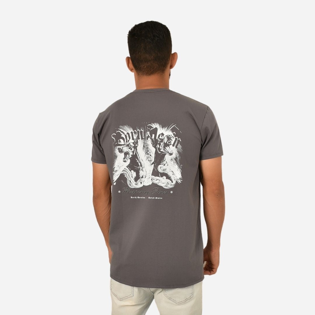 Camiseta Básica Slim Fit en Tela Fría con Estampado Ref. 70141-174