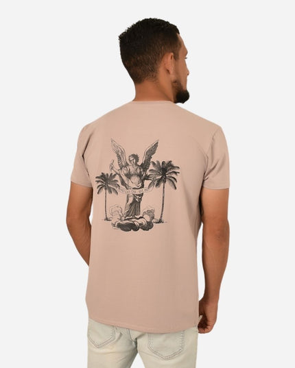 Camiseta Básica Slim Fit en Tela Fría con Estampado Ref. 70141-175