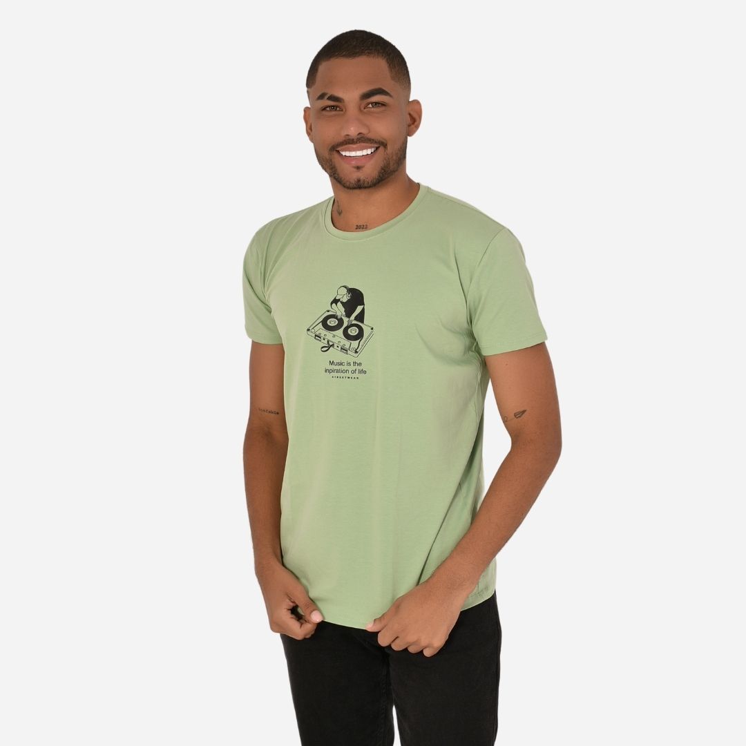 Camiseta Estampada en Tela Fria Ref. 70141-176