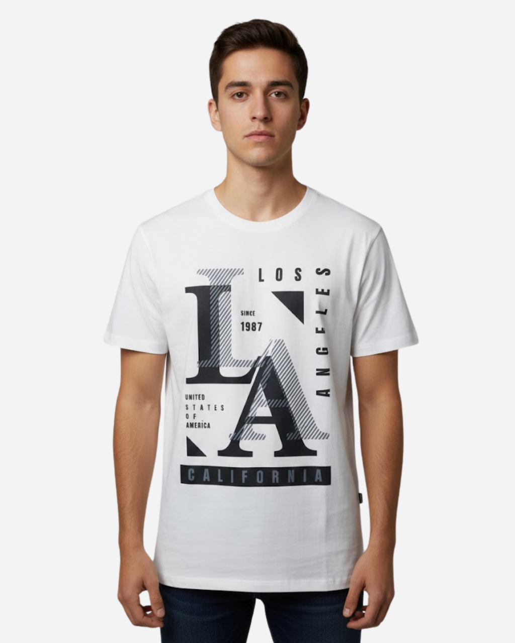 Camiseta De Hombre Slim Fit Ref. 70141-353