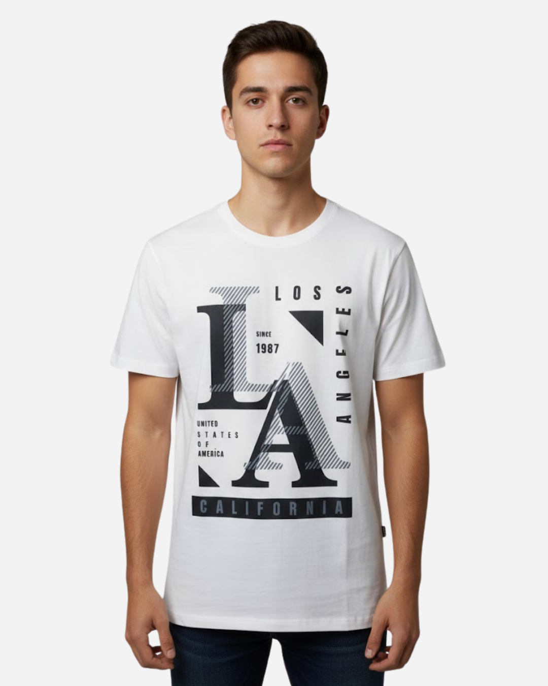 Camiseta De Hombre Slim Fit Ref. 70141-353