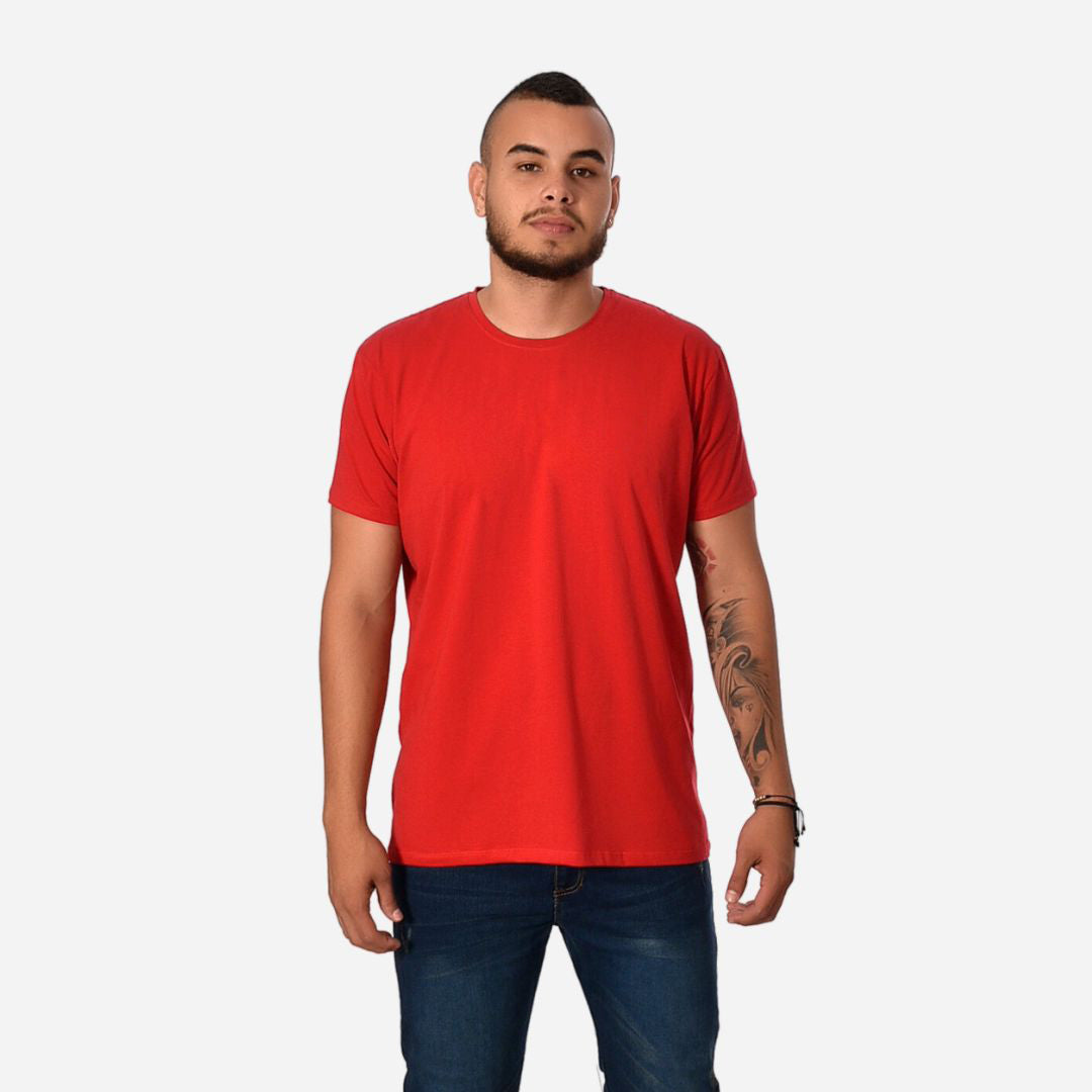 Camiseta Básica Slim Fit en Tela Fría Colores Básicos Ref.70141