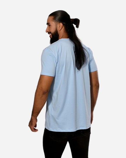 Camiseta Básica Slim Fit en Tela Fría con Estampado Ref. 70141-74