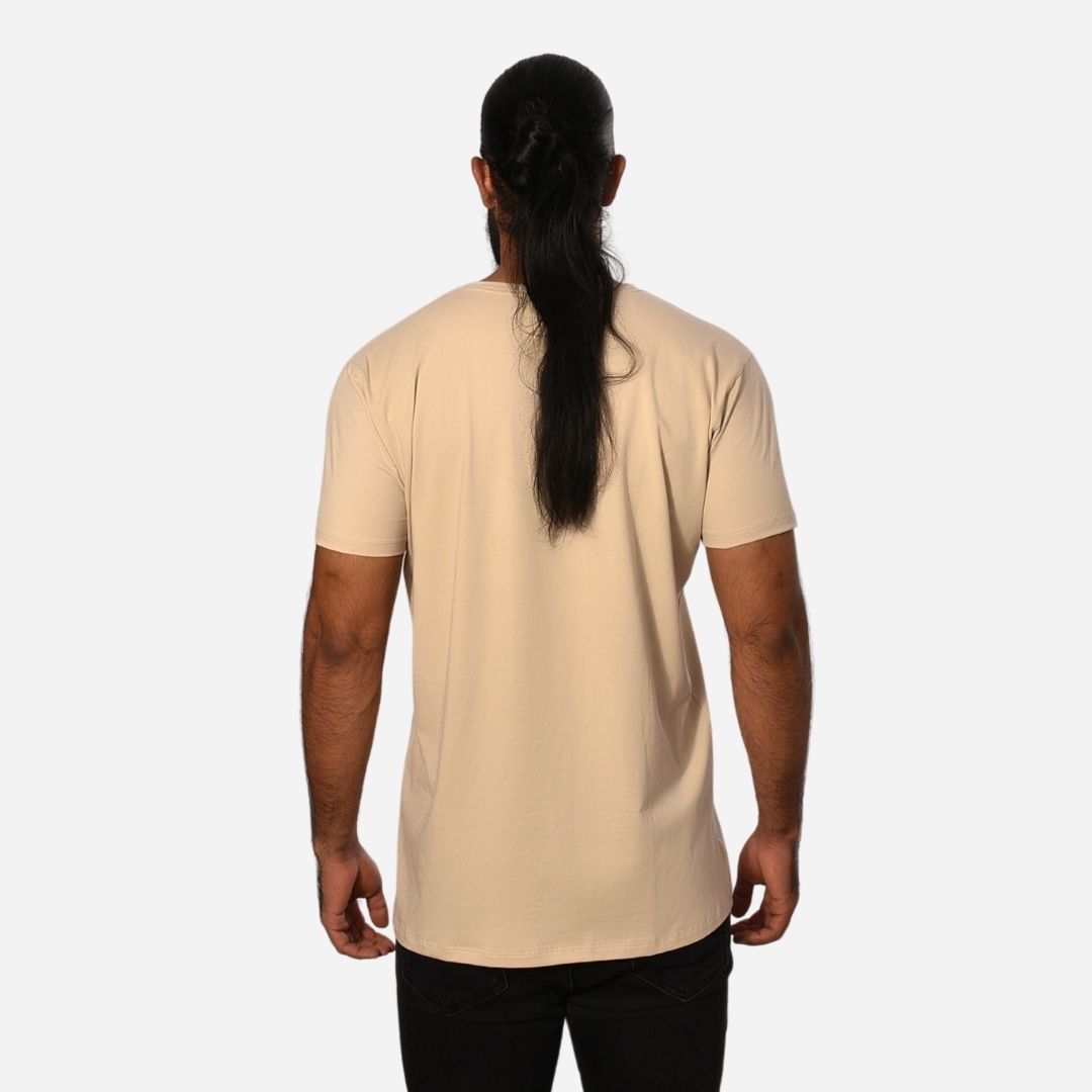 Camiseta Básica Slim Fit en Tela Fría con Estampado Ref. 70141-80