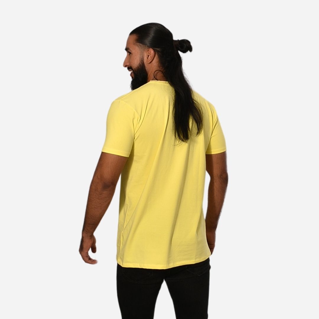 Camiseta Básica Slim Fit en Tela Fría con Estampado Ref. 70141-82