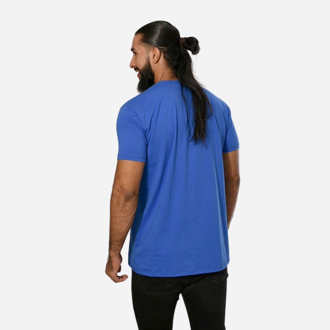 Camiseta Básica Slim Fit en Tela Fría con Estampado Ref. 70141-83