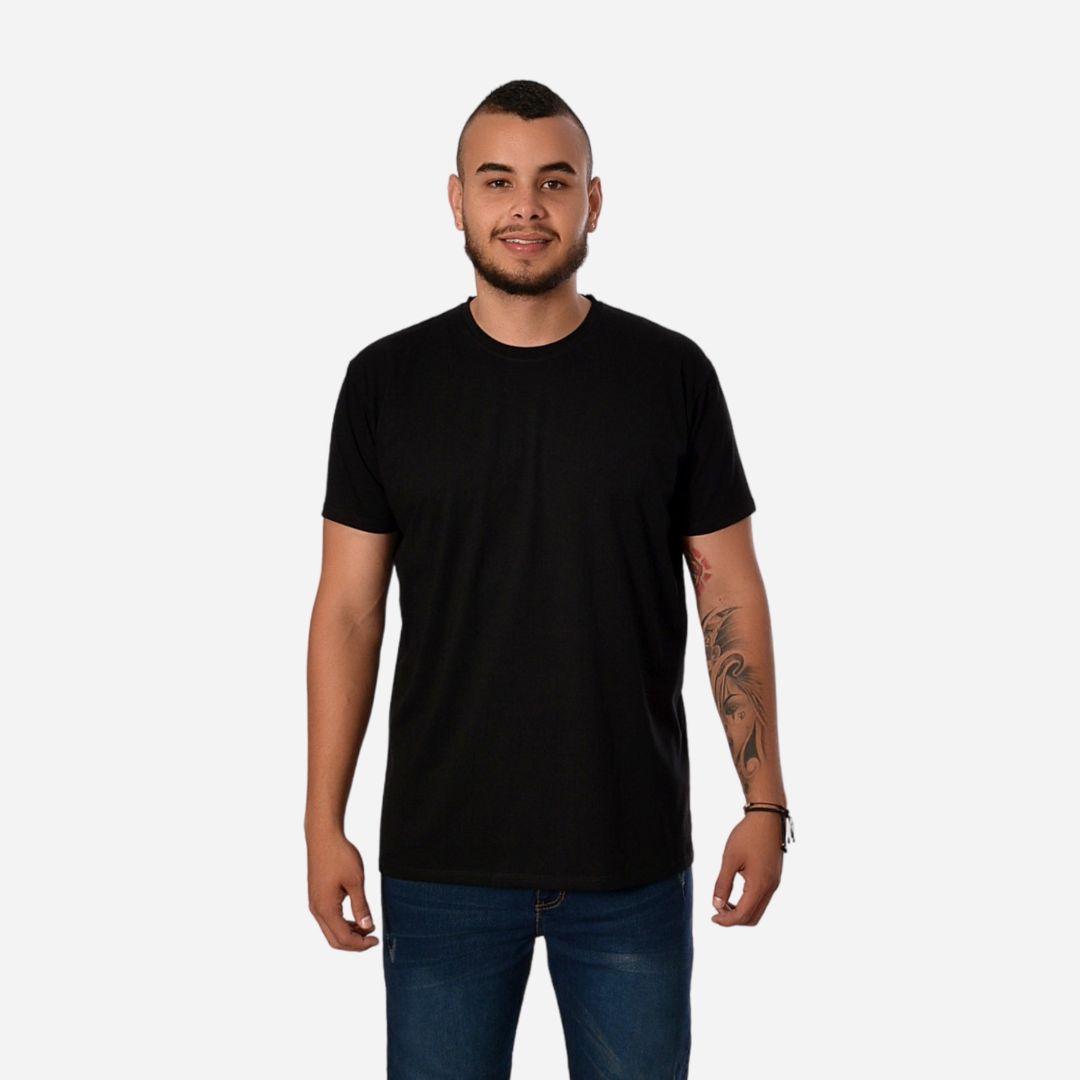 Camiseta Básica Slim Fit en Tela Fría Colores Básicos Ref.70141