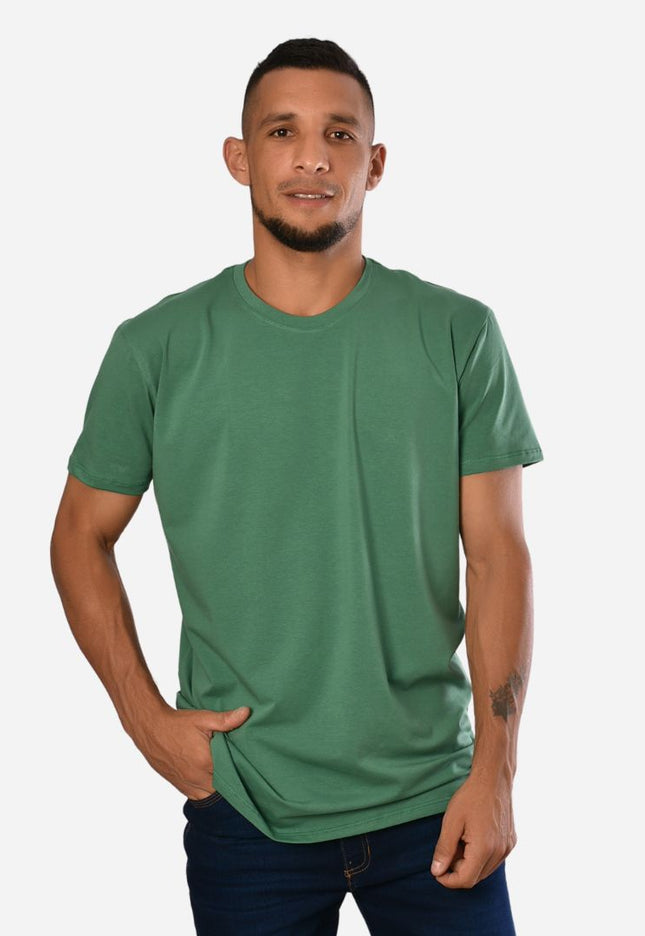 Camiseta Básica Slim Fit en Tela Fría Colores Moda Ref. 70141