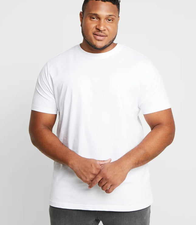 Camiseta Básica Slim Fit en Tela Fría Tallas grandes Ref. 70141