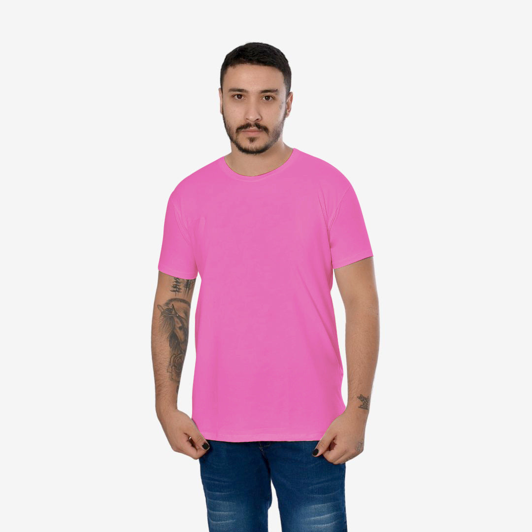 Camiseta Básica Slim Fit en Tela Fría Colores Moda Ref. 70141