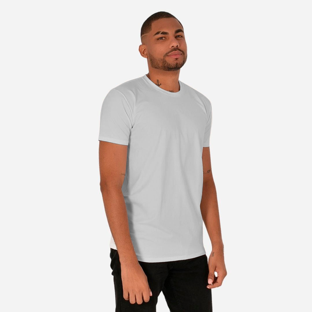 Camiseta Básica Slim Fit en Tela Fría Colores Básicos Ref.70141