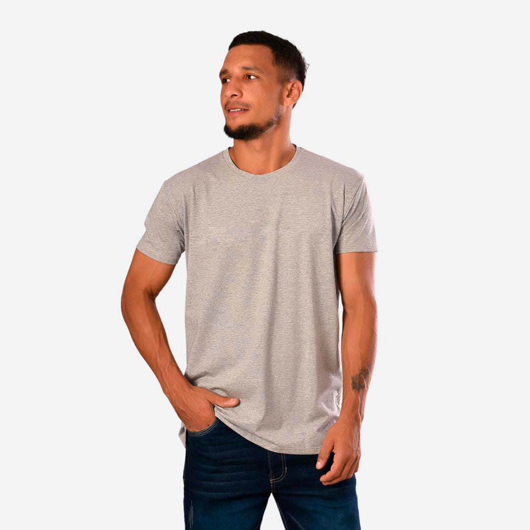 Camiseta Básica Slim Fit en Tela Fría Colores Básicos Ref.70141