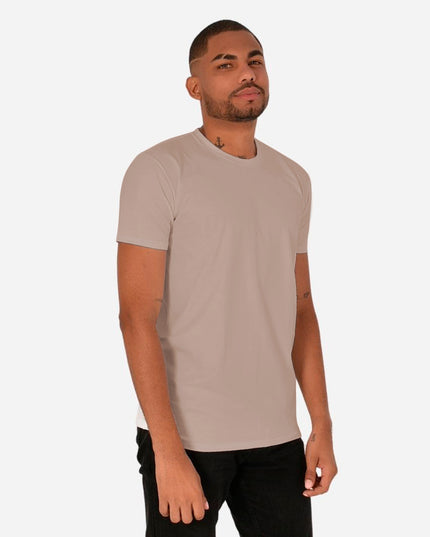Camiseta Básica Slim Fit en Tela Fría Colores Moda Ref. 70141