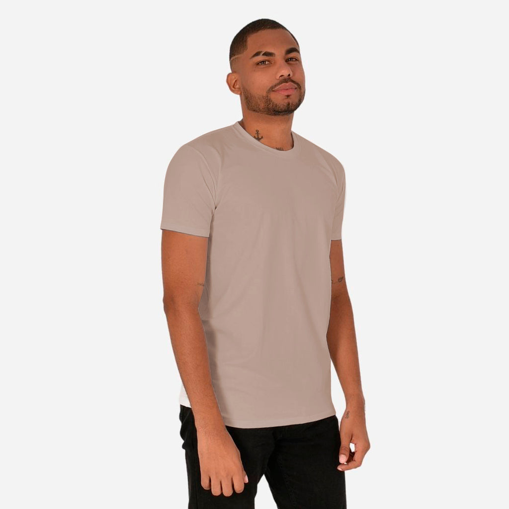 Camiseta Básica Slim Fit en Tela Fría Colores Moda Ref. 70141